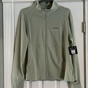 Eddie Bauer light weight jacket mint green